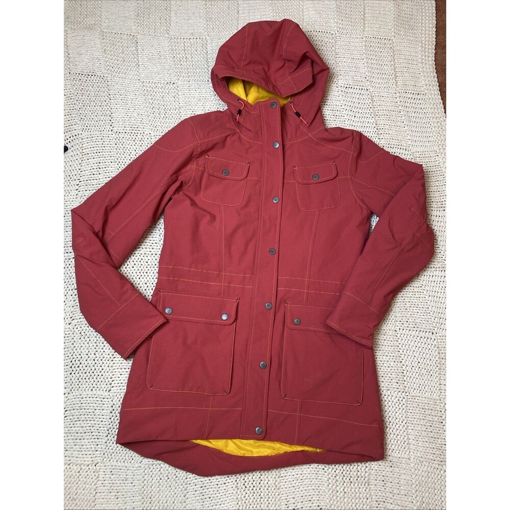 Title Nine Coat Women’s Medium Pink Softshell Jacket Full Zip